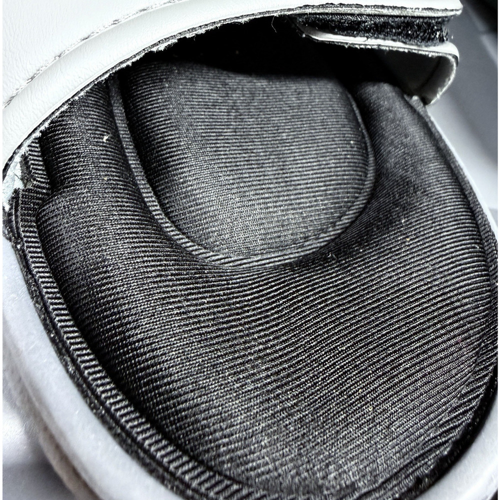 RBX Slide Sandals Gray Black Adjustable Hook & Loop Comfort Sz 9 Cushioned Foam - Picture 7 of 7